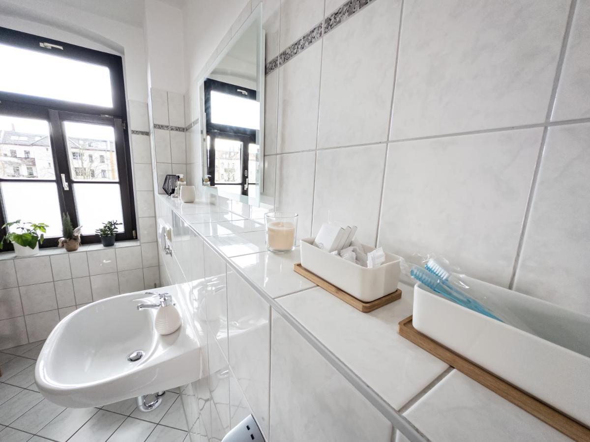 Moderne 3Zimmer Wohnung Mit Netflix Und Balkon Leipzig Dış mekan fotoğraf