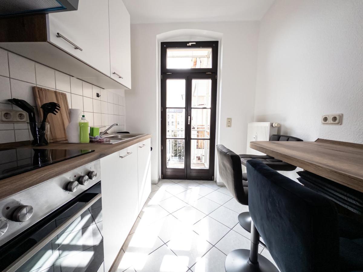 Moderne 3Zimmer Wohnung Mit Netflix Und Balkon Leipzig Dış mekan fotoğraf