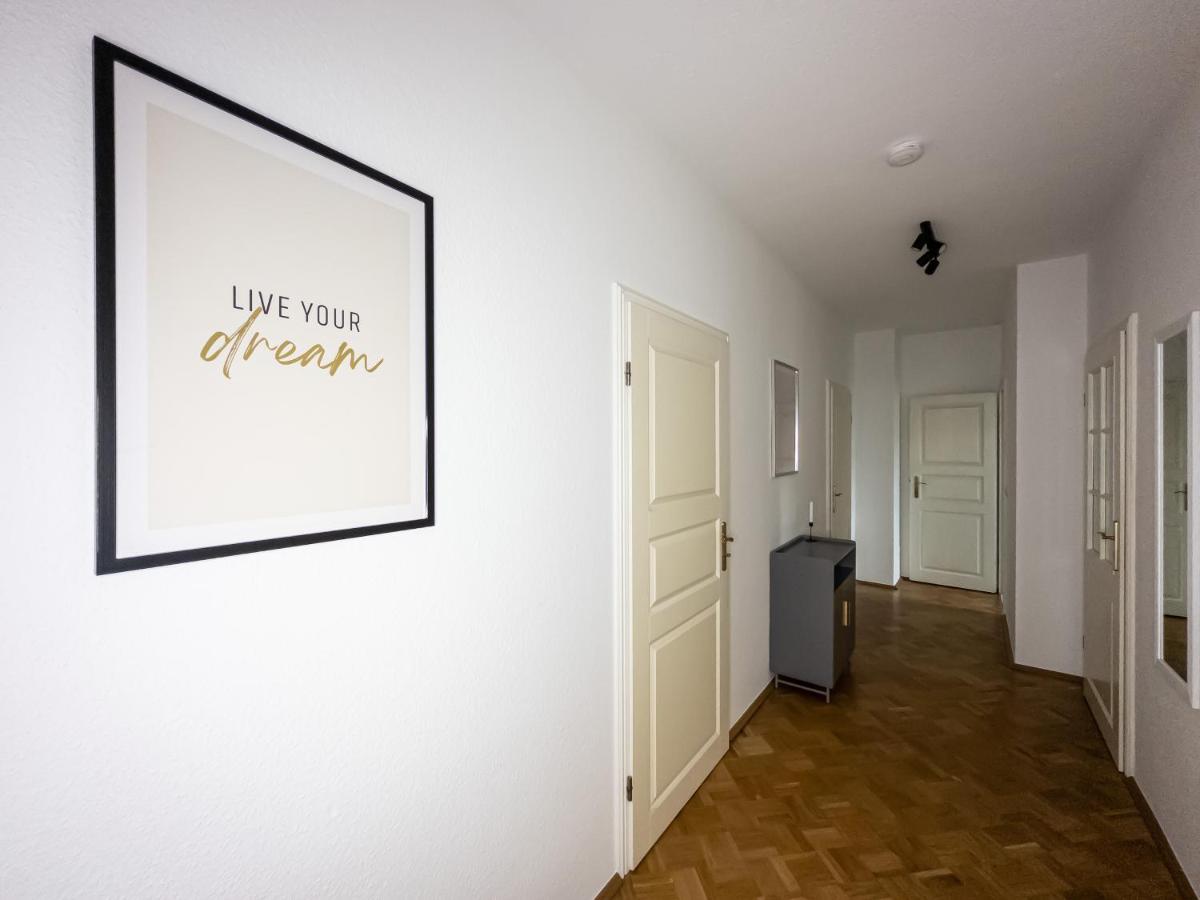 Moderne 3Zimmer Wohnung Mit Netflix Und Balkon Leipzig Dış mekan fotoğraf